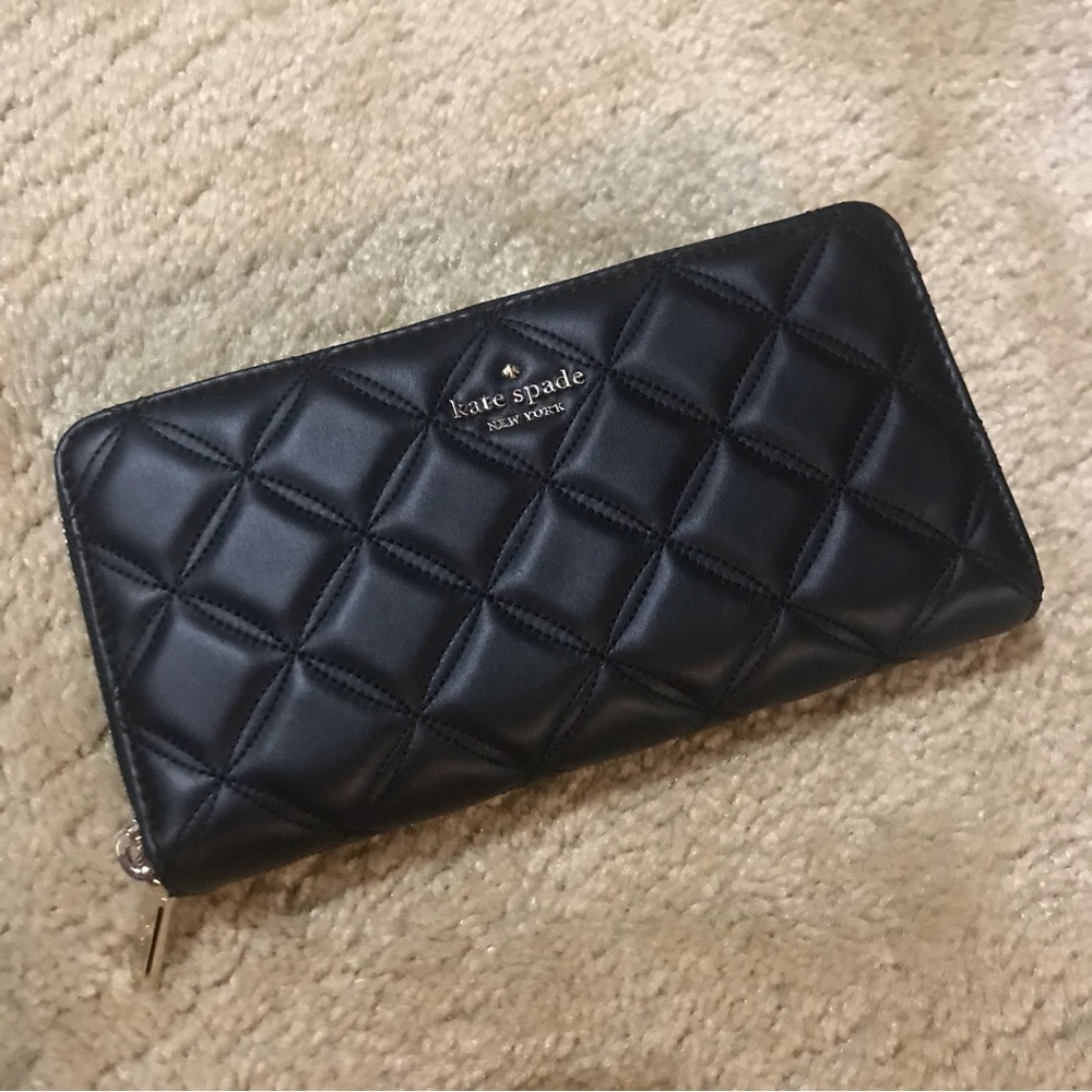 Kate Spade Natalia Quilted Leather Large Continental Wallet
